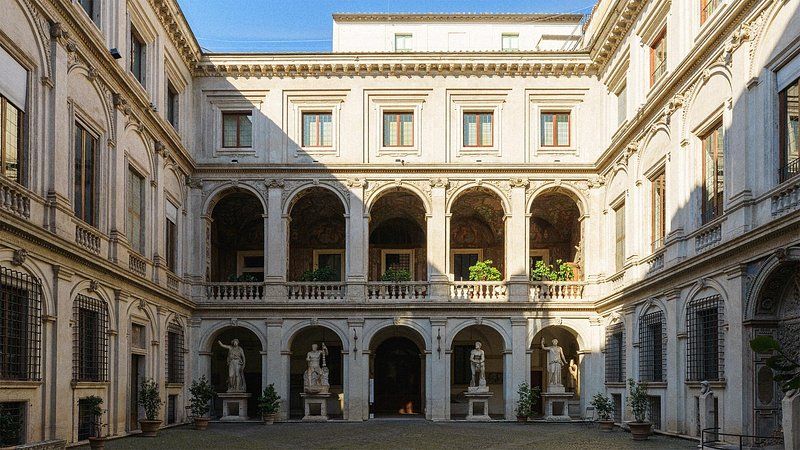 Courtyard at Palazzo Altemps