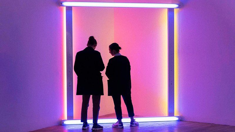 Dan Flavin at Fundacion Proa