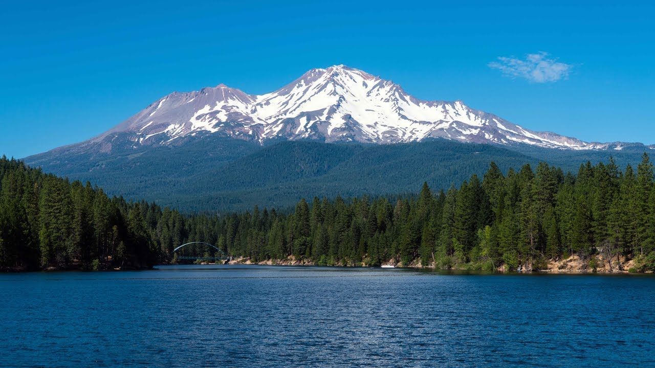 Stunning Mount Shasta California 4k Video - YouTube